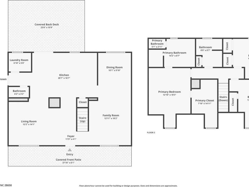 843 J Street, Newton, NC 28658.  MLS# CAR4400683, YatesRealty ID 35190. 