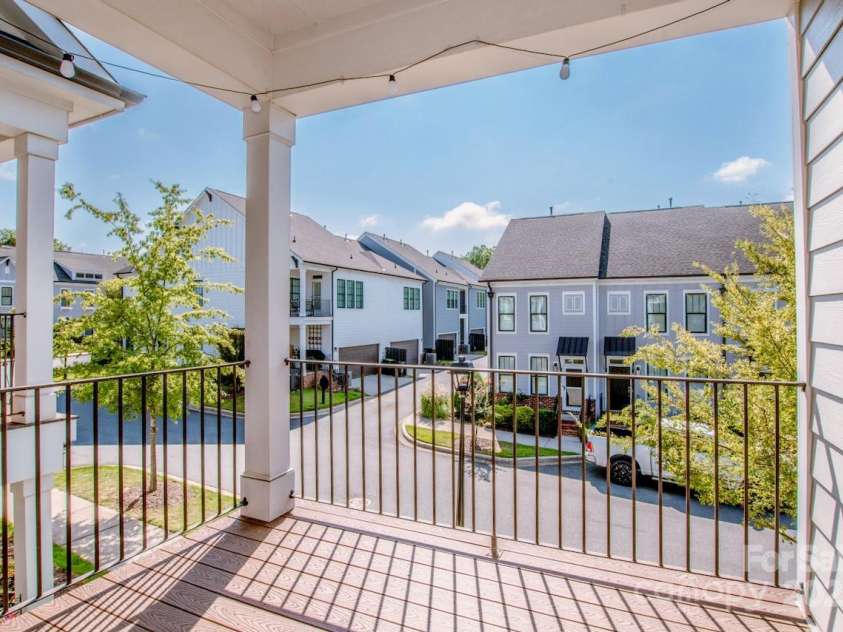 108 Certificate Street, Mooresville, NC 28117.  MLS# CAR4295632, YatesRealty ID 35195. Upstairs Porch (c)