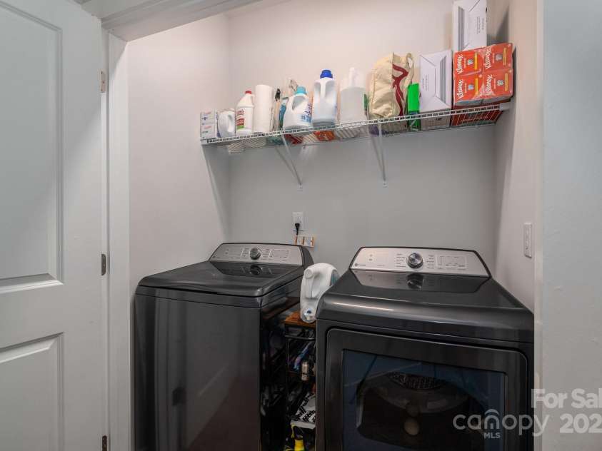 234 Gilead Road, Huntersville, NC 28078.  MLS# CAR4285483, YatesRealty ID 35199. Third floor laundry