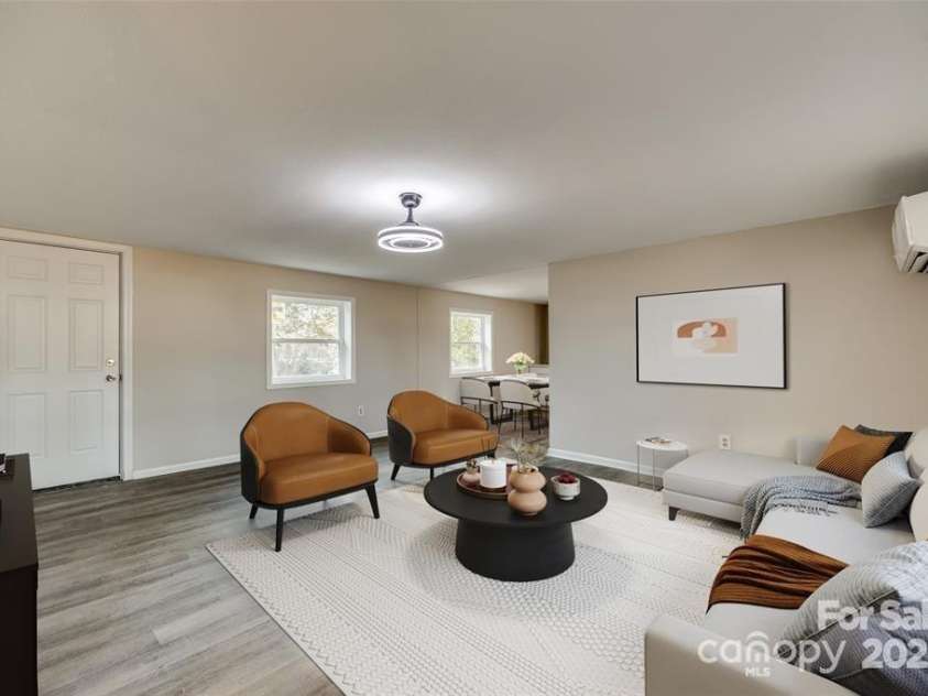 260 Amelia Drive, Fort Mill, SC 29715.  MLS# CAR4313275, YatesRealty ID 352. Living Room -Virtually Staged