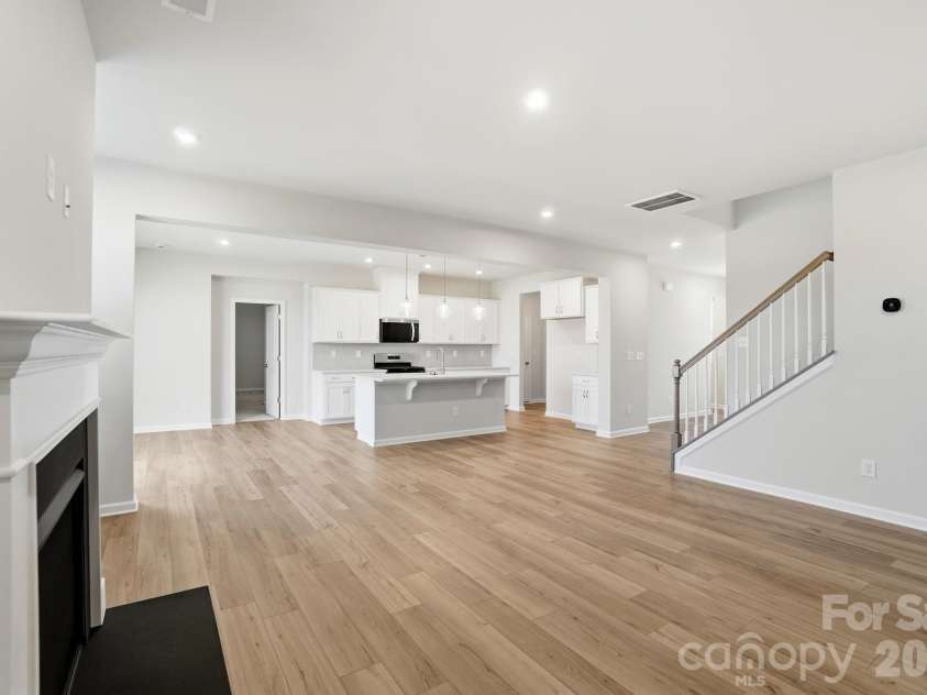 1340 Honey Trail, Monroe, NC 28112.  MLS# CAR4400781, YatesRealty ID 35200. Gathering room/kitchen