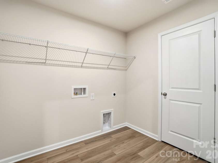 1340 Honey Trail, Monroe, NC 28112.  MLS# CAR4400781, YatesRealty ID 35200. Laundry room up with linen closet