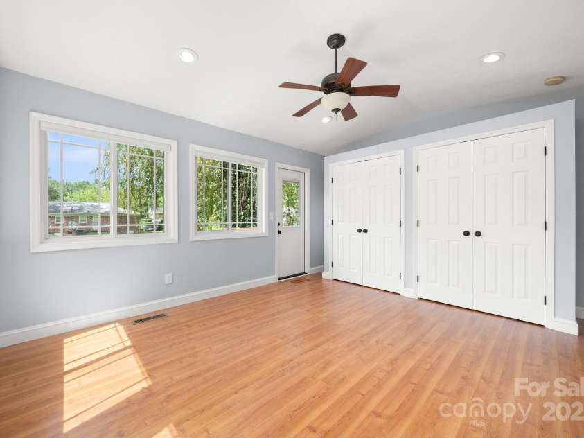 429 Brooklyn Avenue, Hendersonville, NC 28792.  MLS# CAR4289164, YatesRealty ID 35219. Flex Space off of the Primary Bedroom -