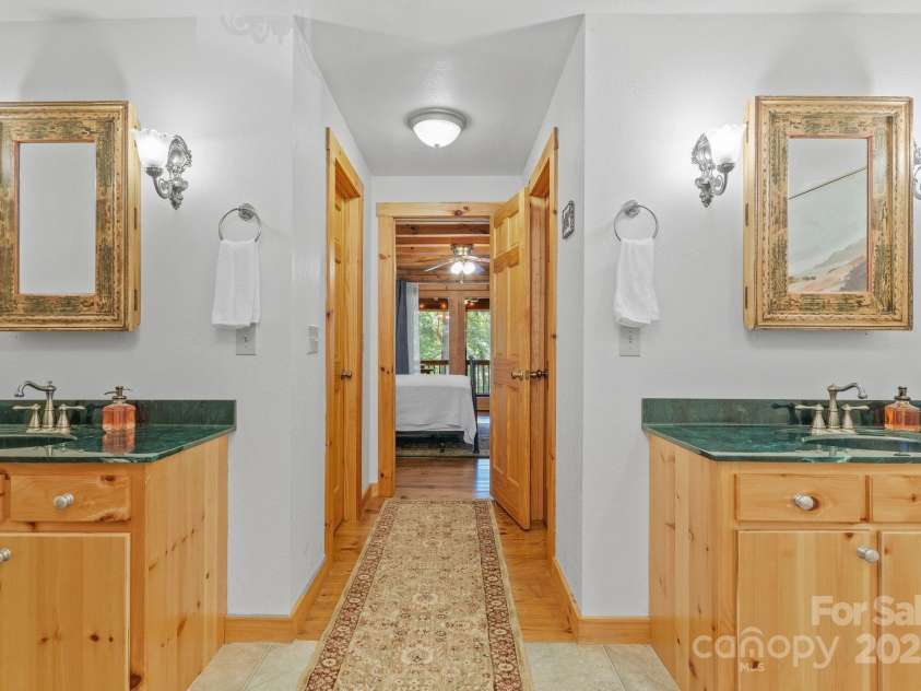 230 Mallard Road, Lake Lure, NC 28746.  MLS# CAR4272686, YatesRealty ID 35223. Masterbathroom