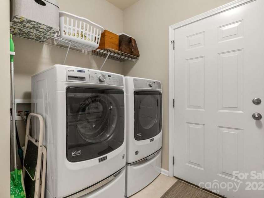 825 Spelman Drive, Indian Land, SC 29707.  MLS# CAR4289548, YatesRealty ID 35229. Laundry room
