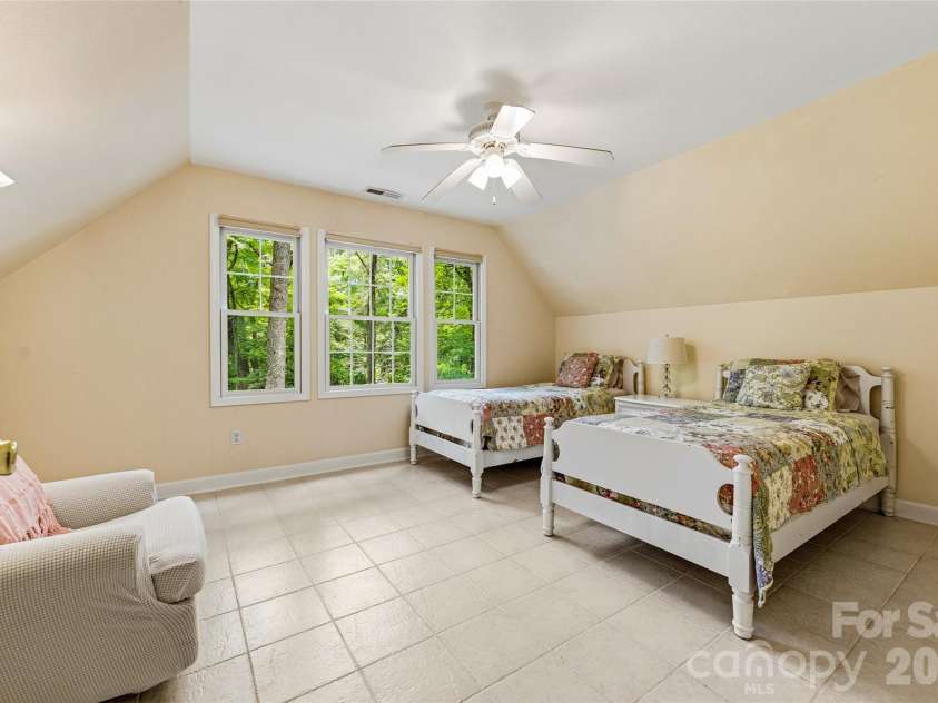 61 Scroops Drive, Swannanoa, NC 28778.  MLS# CAR4393585, YatesRealty ID 35237. Bedroom 3 upstairs