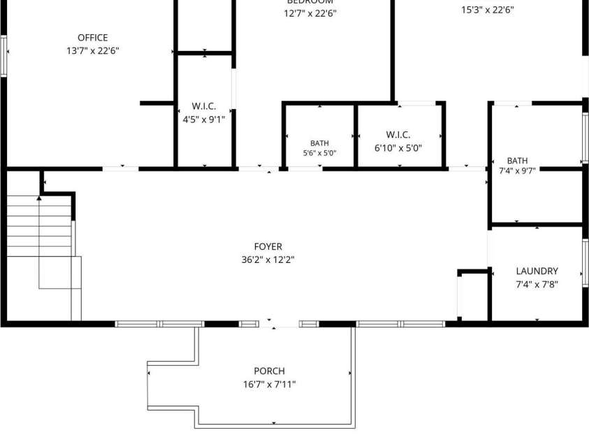 1500 Pine Bluff Court, Fort Mill, SC 29708.  MLS# CAR4398279, YatesRealty ID 35238. Floor Plan - Main Floor