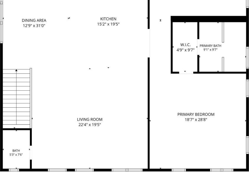1500 Pine Bluff Court, Fort Mill, SC 29708.  MLS# CAR4398279, YatesRealty ID 35238. Floor Plan - Second Floor