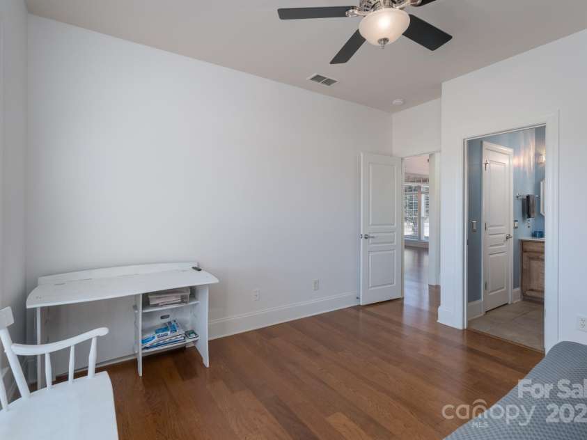10005 Chimney Drive, Waxhaw, NC 28173.  MLS# CAR4235239, YatesRealty ID 3524. Main Level Secondary Bedroom with Full Bath Access