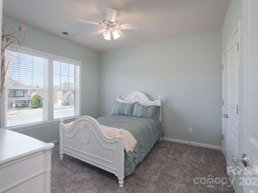10005 Chimney Drive, Waxhaw, NC 28173.  MLS# CAR4235239, YatesRealty ID 3524. Upper Level Secondary Bedroom