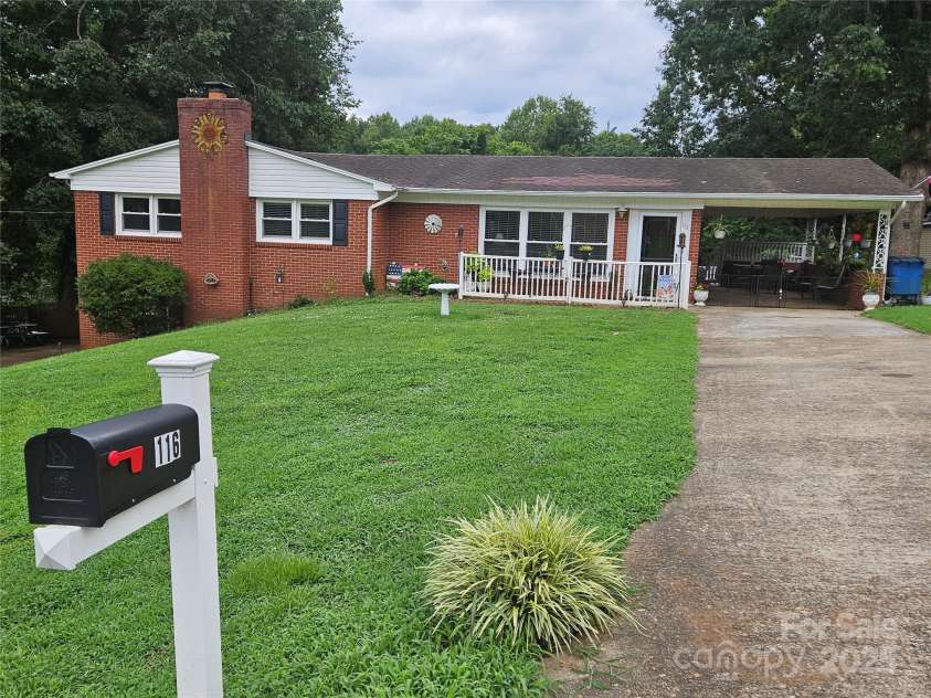 116 Hilltop Avenue, Valdese, NC 28690.  MLS# CAR4289208, YatesRealty ID 35240. 