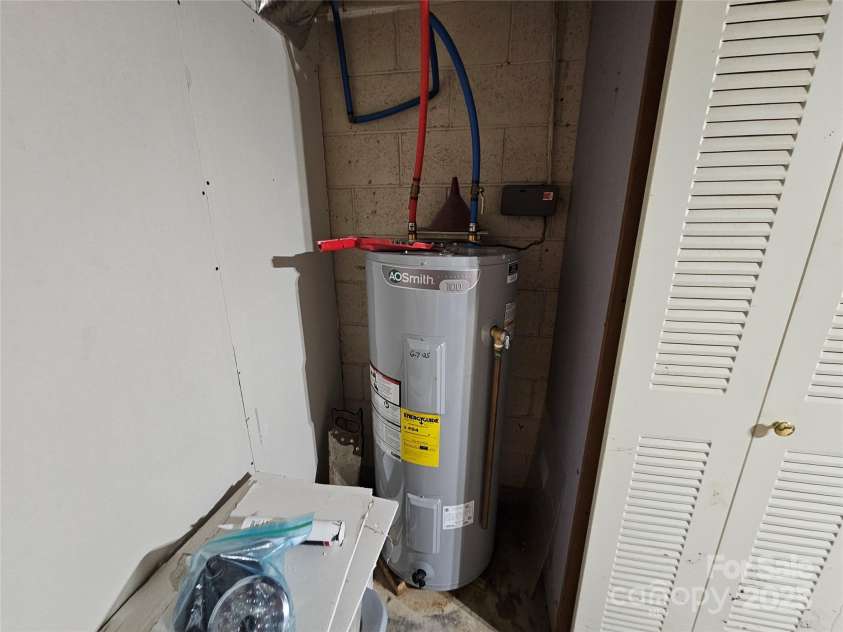 116 Hilltop Avenue, Valdese, NC 28690.  MLS# CAR4289208, YatesRealty ID 35240. New water heater