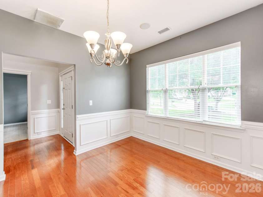 10333 Misty Moss Court, Mint Hill, NC 28227.  MLS# CAR4375838, YatesRealty ID 35242. Dining Room
