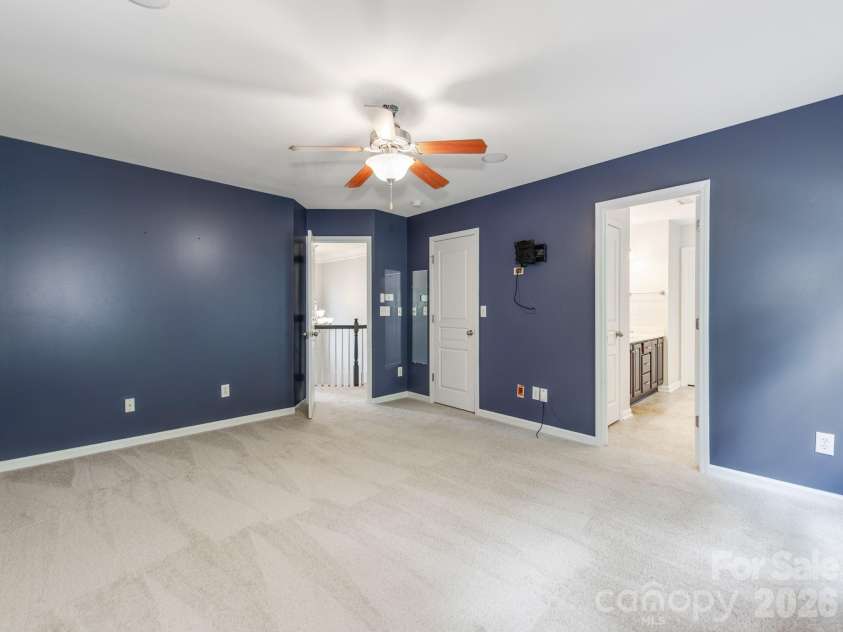 10333 Misty Moss Court, Mint Hill, NC 28227.  MLS# CAR4375838, YatesRealty ID 35242. Primary bedroom