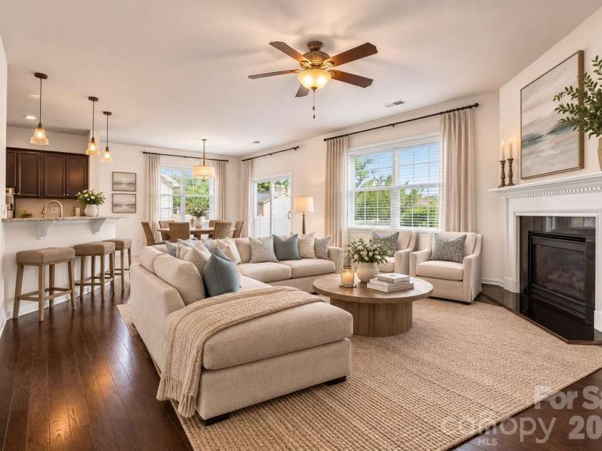 406 Livingston Drive, Lancaster, SC 29720.  MLS# CAR4394918, YatesRealty ID 35246. Virtually Staged