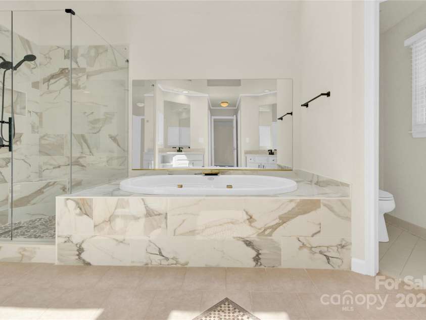 11201 Tavernay Parkway, Charlotte, NC 28262.  MLS# CAR4277991, YatesRealty ID 35248. Master Bath