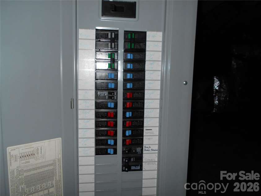 18 Herron Street, Black Mountain, NC 28711.  MLS# CAR4357548, YatesRealty ID 35259. Upgraded electrical panel