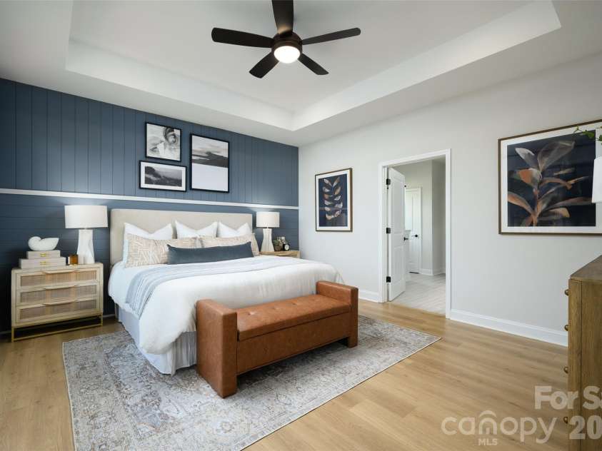 3244 Gavin Lane, Harrisburg, NC 28075.  MLS# CAR4391615, YatesRealty ID 35273. Primary Bedroom