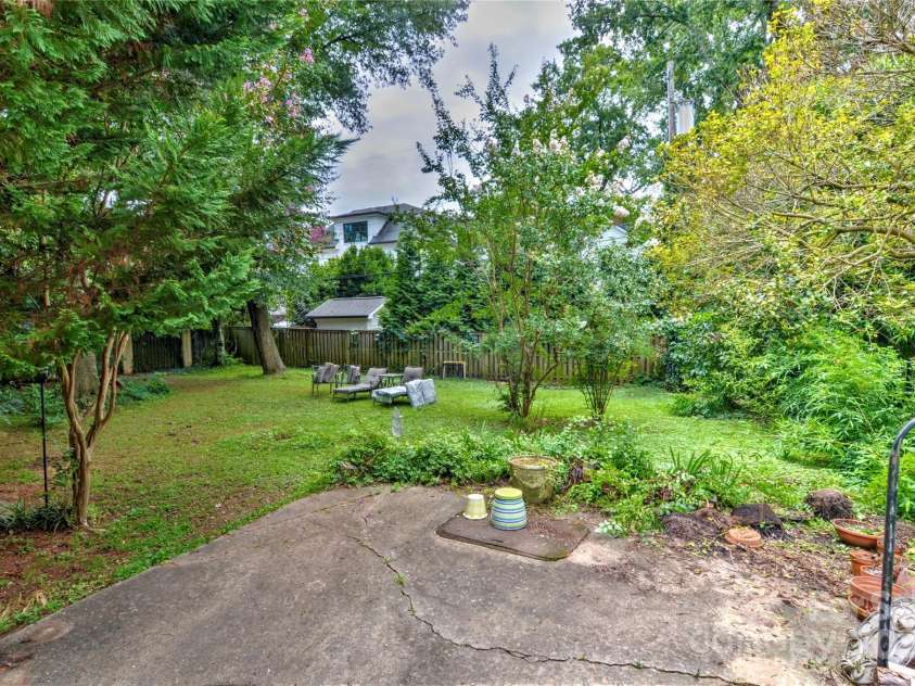 1960 Maryland Avenue, Charlotte, NC 28209.  MLS# CAR4282355, YatesRealty ID 35278. Patio/DrivewayMyers Park1960 Maryland AveCharlotte NC