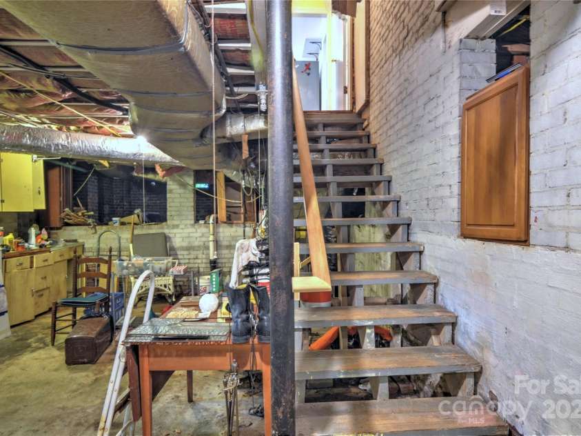 1960 Maryland Avenue, Charlotte, NC 28209.  MLS# CAR4282355, YatesRealty ID 35278. Steps to Basement1960 Maryland AveCharlotte NC