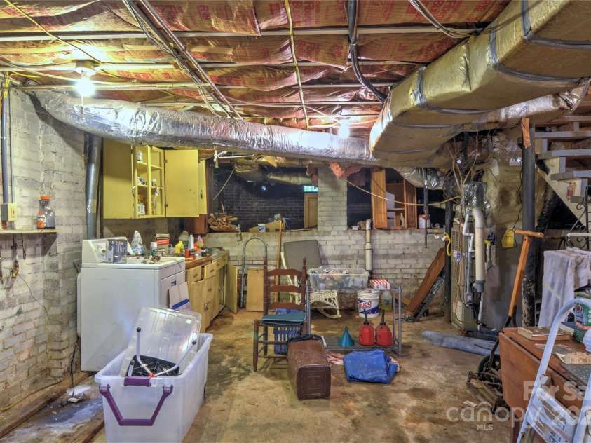 1960 Maryland Avenue, Charlotte, NC 28209.  MLS# CAR4282355, YatesRealty ID 35278. Unfinished Basement1960 Maryland AveCharlotte NC