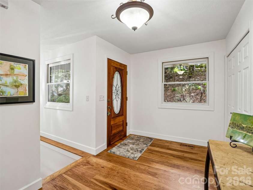 10 Chestnut Top Circle, Mills River, NC 28759.  MLS# CAR4392677, YatesRealty ID 35280. Front Door Entrance