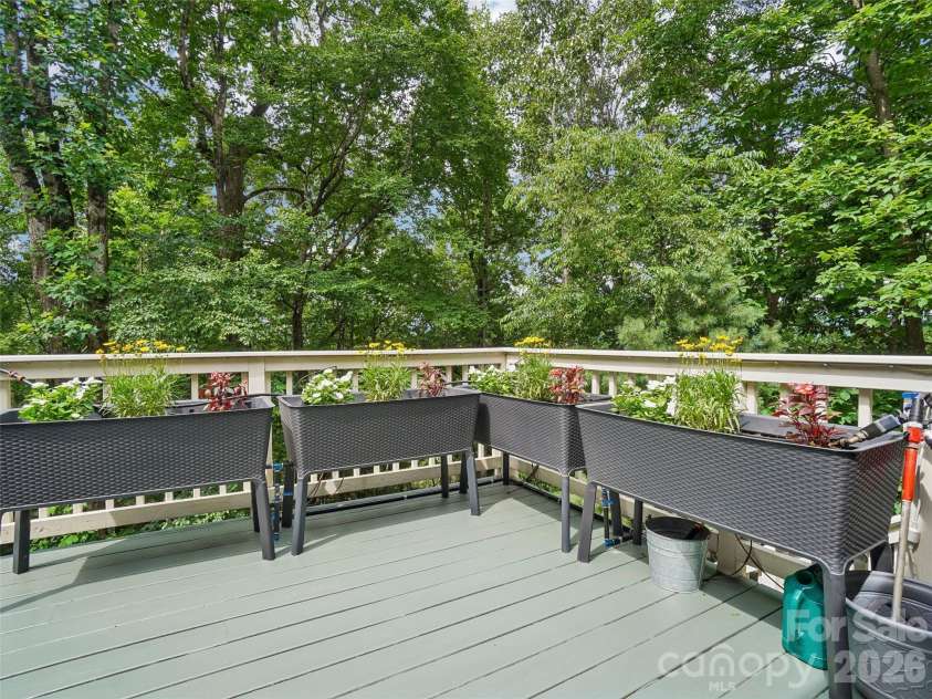10 Chestnut Top Circle, Mills River, NC 28759.  MLS# CAR4392677, YatesRealty ID 35280. Upper Level Raised Garden Beds with timed Watering Feature
