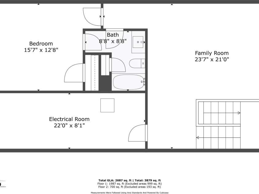 5112 Larewood Drive, Harrisburg, NC 28215.  MLS# CAR4297584, YatesRealty ID 35281. Bonus Upper Level with Loft, Guest Bedroom, Guest Bath and HUGE walk-in storage area!!!