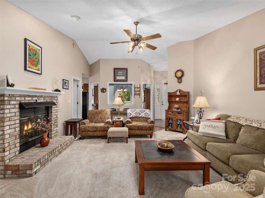3 Wentworth Court, Etowah, NC 28729.  MLS# CAR4297402, YatesRealty ID 35283. Cozy with gas fireplace
