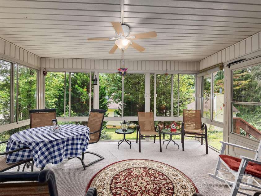 3 Wentworth Court, Etowah, NC 28729.  MLS# CAR4297402, YatesRealty ID 35283. Sunroom 15'5 x 11'7 with Southern Exposure