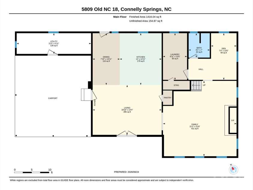 5809 Old NC 18 Highway, Connelly Springs, NC 28612.  MLS# CAR4397421, YatesRealty ID 35284. 