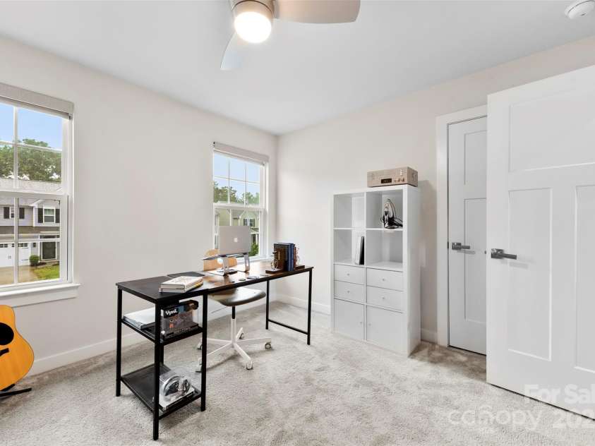 1022 Hinson Forest Road, Indian Trail, NC 28110.  MLS# CAR4264968, YatesRealty ID 35289. Another angle of bedroom 2