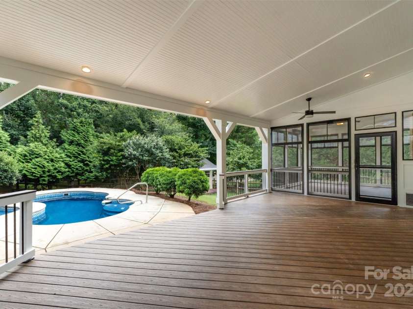 2746 Cameron Commons Way, Matthews, NC 28104.  MLS# CAR4242732, YatesRealty ID 35293. Deck pool