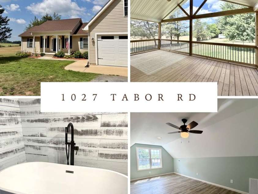 1027 Tabor Road, Olin, NC 28660.  MLS# CAR4399762, YatesRealty ID 35295. 1027 Tabor Rd