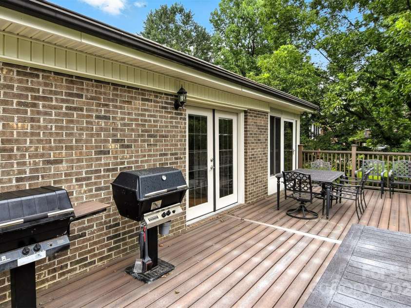 530 5th Street, Hickory, NC 28601.  MLS# CAR4289321, YatesRealty ID 353. Trex Decking, two grills connected to gas remain
