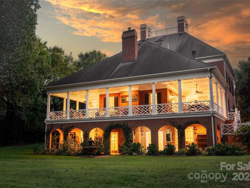 2665 Rolling Hills Drive, Monroe, NC 28110.  MLS# CAR4296531, YatesRealty ID 3530. Over 3000 square feet of porches and patios.