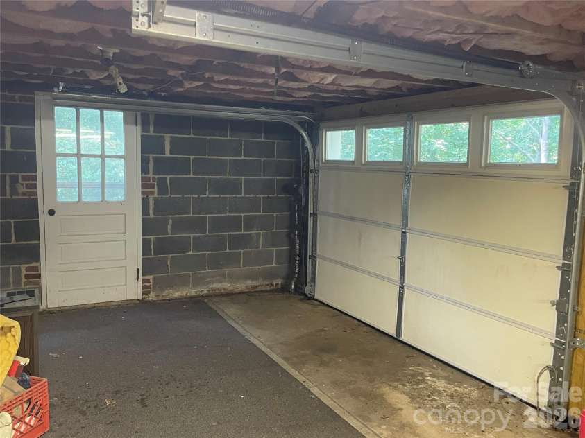 1099 Amherst Road, Morganton, NC 28655.  MLS# CAR4400099, YatesRealty ID 35301. Basement door/garage