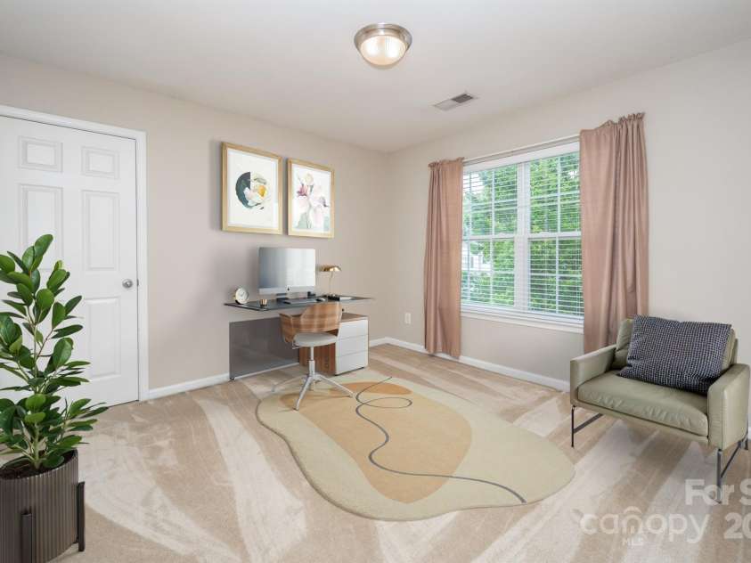 383 Courtland Court, Kannapolis, NC 28081.  MLS# CAR4292799, YatesRealty ID 35302. Virtually staged_office/secondary bedroom