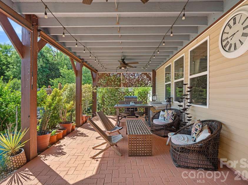 8220 Ruby Valley Road, Charlotte, NC 28277.  MLS# CAR4373964, YatesRealty ID 35304. Covered Patio (alt view)