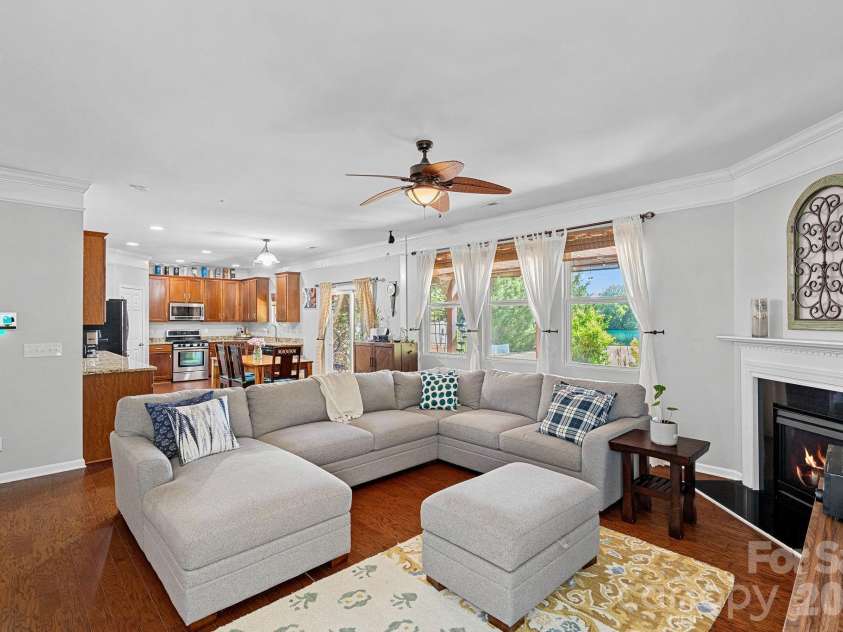8220 Ruby Valley Road, Charlotte, NC 28277.  MLS# CAR4373964, YatesRealty ID 35304. Family Room (alt view)