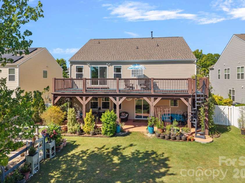 8220 Ruby Valley Road, Charlotte, NC 28277.  MLS# CAR4373964, YatesRealty ID 35304. Rear Exterior/Backyard