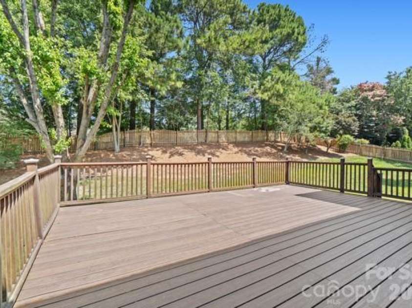 2328 Howerton Court, Charlotte, NC 28270.  MLS# CAR4388692, YatesRealty ID 35327. Deck