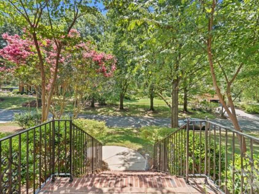 2328 Howerton Court, Charlotte, NC 28270.  MLS# CAR4388692, YatesRealty ID 35327. Front porch view of street