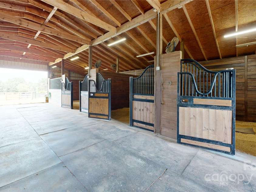 5008 Steele Village Road, Rock Hill, SC 29730.  MLS# CAR4278287, YatesRealty ID 35327. Interior of Barn 3