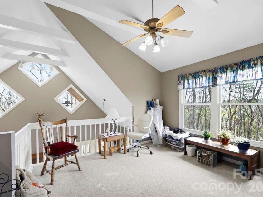 13705 Rosman Highway, Lake Toxaway, NC 28747.  MLS# CAR4335401, YatesRealty ID 35329. Loft area