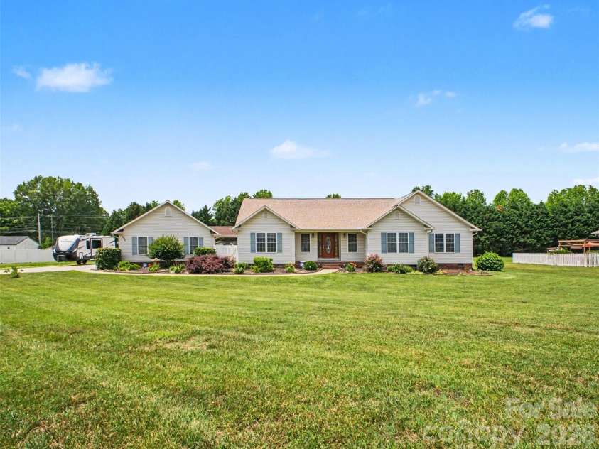 290 Deal Estate Drive, China Grove, NC 28023.  MLS# CAR4383555, YatesRealty ID 35331. Front Exterior