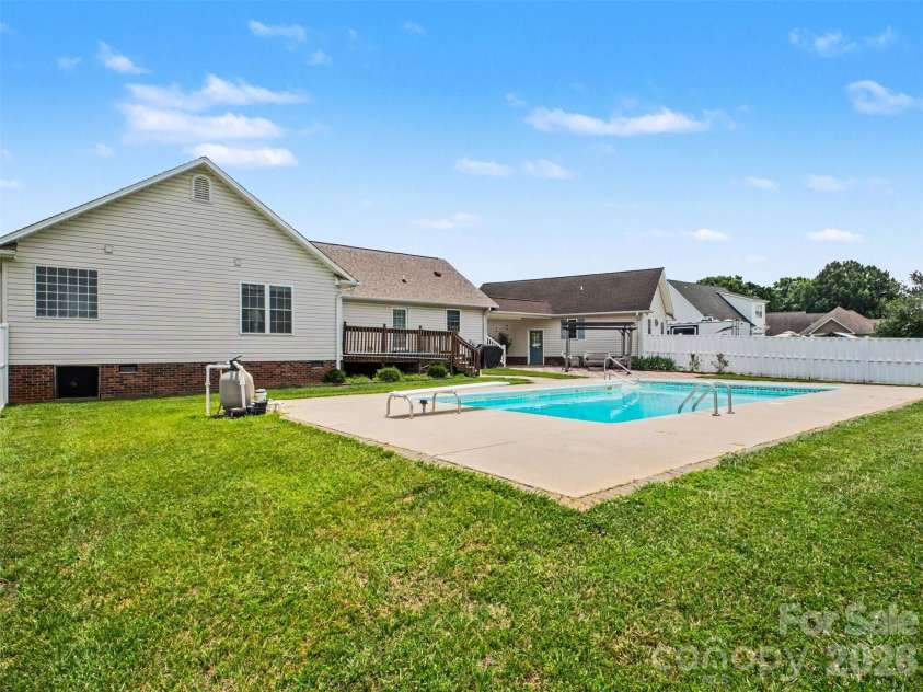 290 Deal Estate Drive, China Grove, NC 28023.  MLS# CAR4383555, YatesRealty ID 35331. Pool