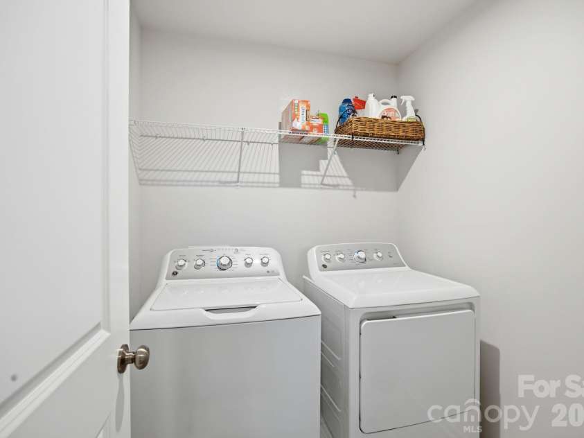 3239 Laurel Brook Drive, Denver, NC 28037.  MLS# CAR4396300, YatesRealty ID 35335. Laundry room on second floor