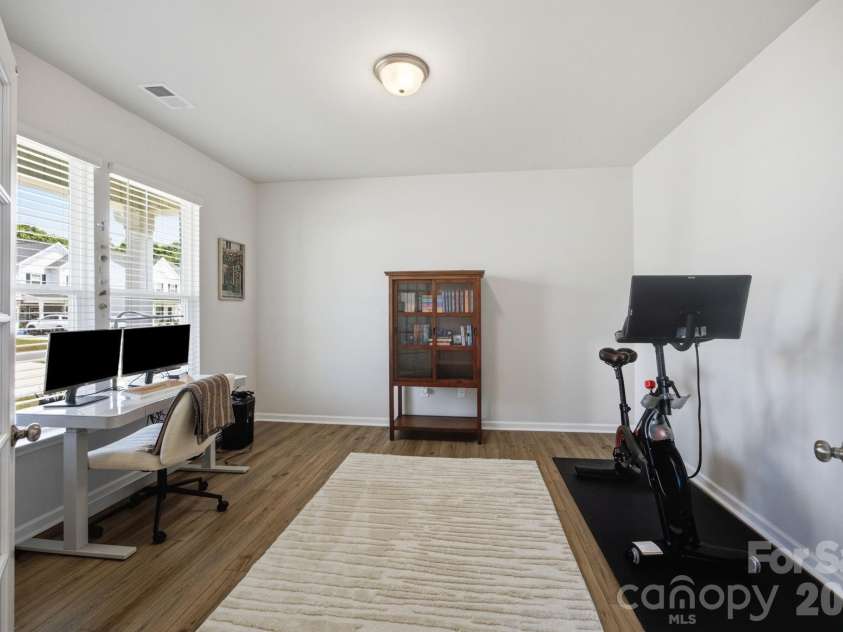 3239 Laurel Brook Drive, Denver, NC 28037.  MLS# CAR4396300, YatesRealty ID 35335. Private home office with French doors
