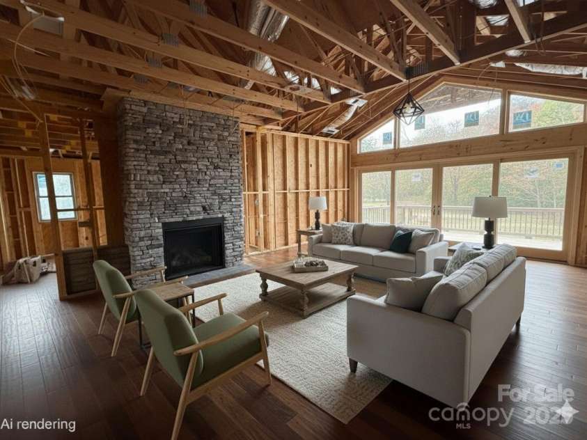 864 Matho Trace, Lake Lure, NC 28746.  MLS# CAR4322576, YatesRealty ID 3534. 